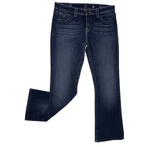 D9 Women's Turner Jeans Size 30 Bootcut Embellished Rhinestones 5-Pocket Styling